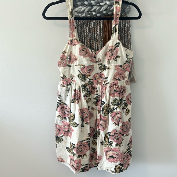 urban outfitters floral dress / tie back / size S - Picture 1 of 4